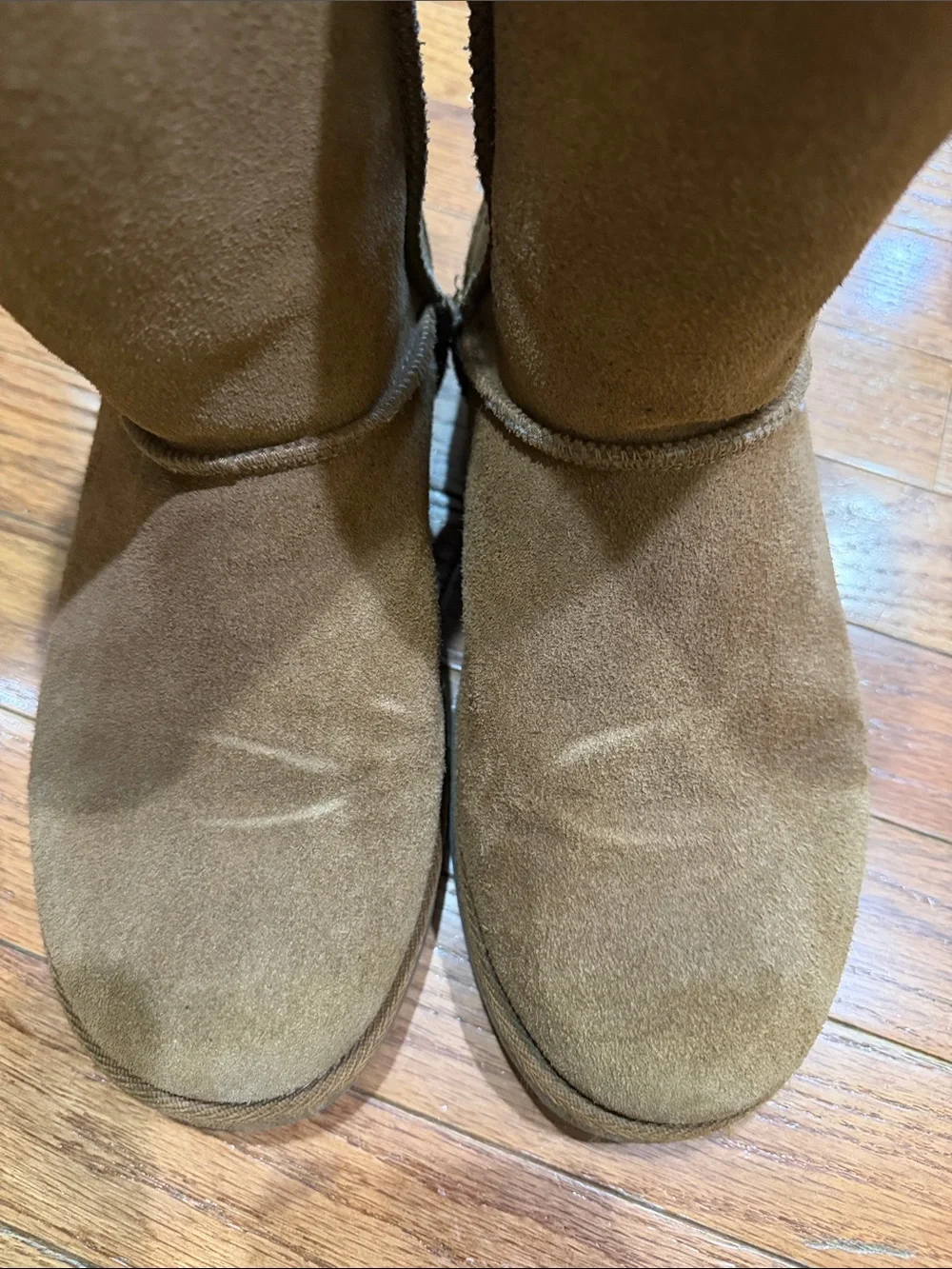 Women’s Shearling-Trim Winter Boots - Brown